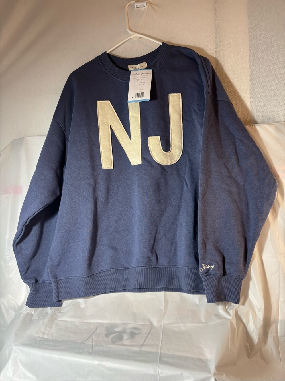 State of Mine NJ NWT size Large sweatshirt
